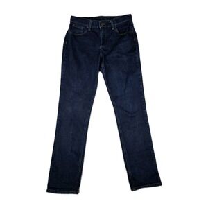 Mott & Bow Jeans Womens Size 29x32 Boyfriend Fit Dark Wash Blue Denim Pants